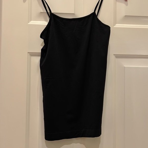 CMM spaghetti straps black XS tank Top - Picture 1 of 5